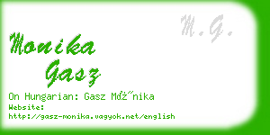 monika gasz business card